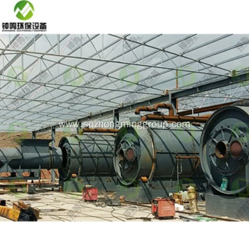 Tyre Pyrolysis Recycling Process